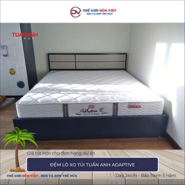 Đệm lò xo túi Tuấn Anh Adaptive 4